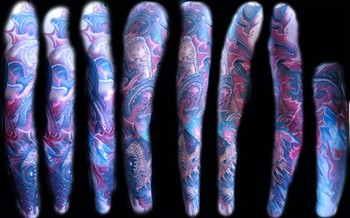 Looking for unique Jason Maybruck Tattoos?  shark feeding frenzy nightmare